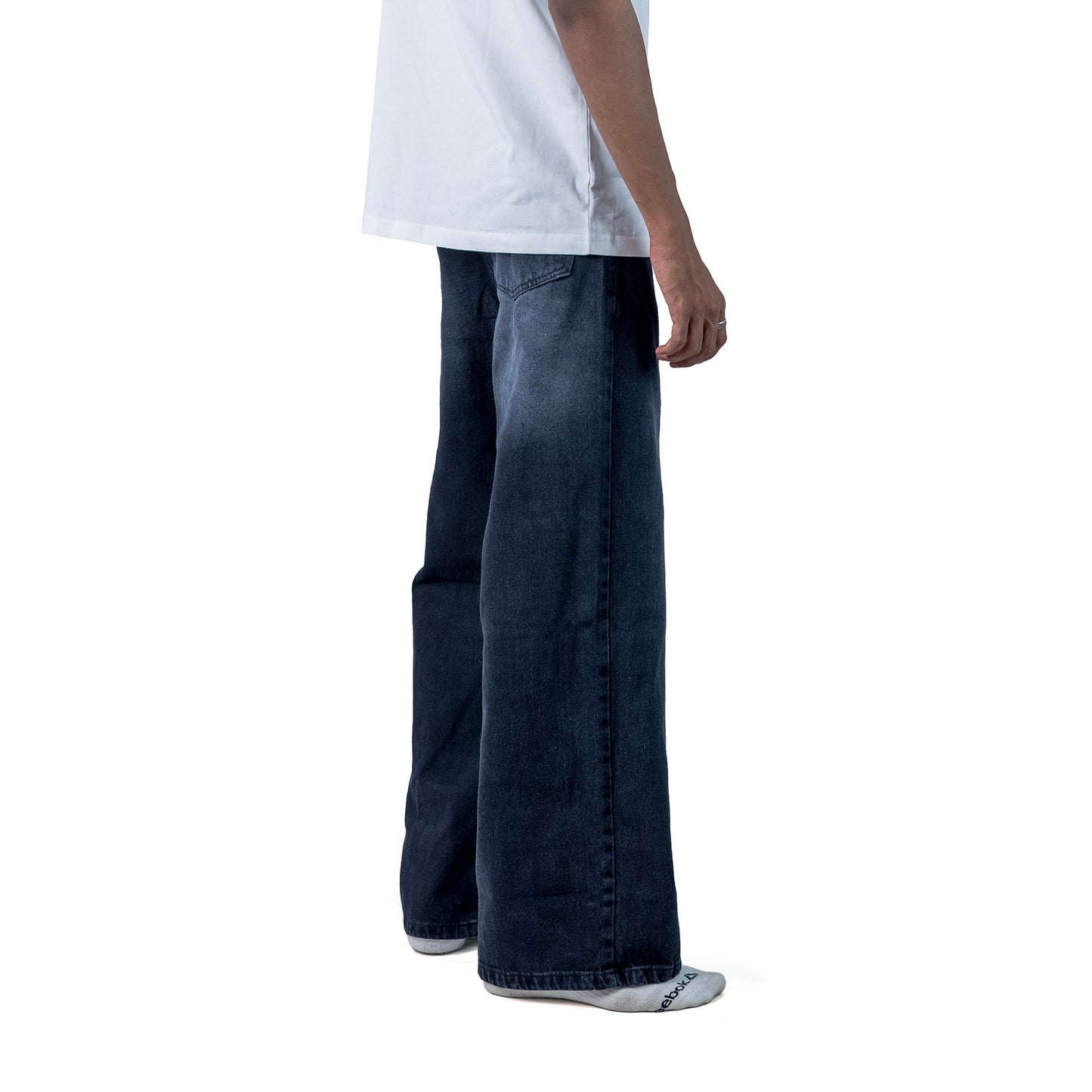 WIDE LEG JEANS – BLACK