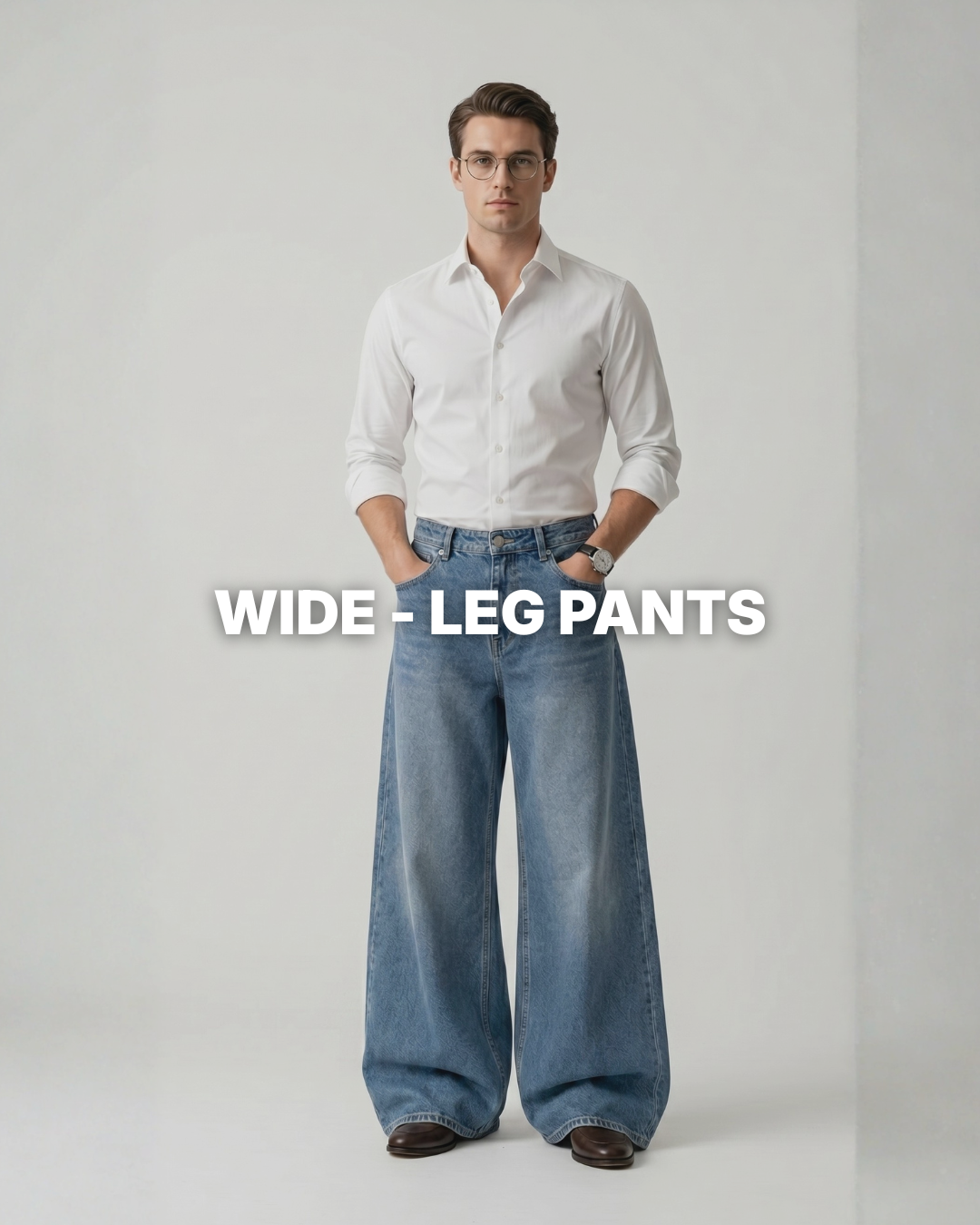 WIDE LEG DENIM