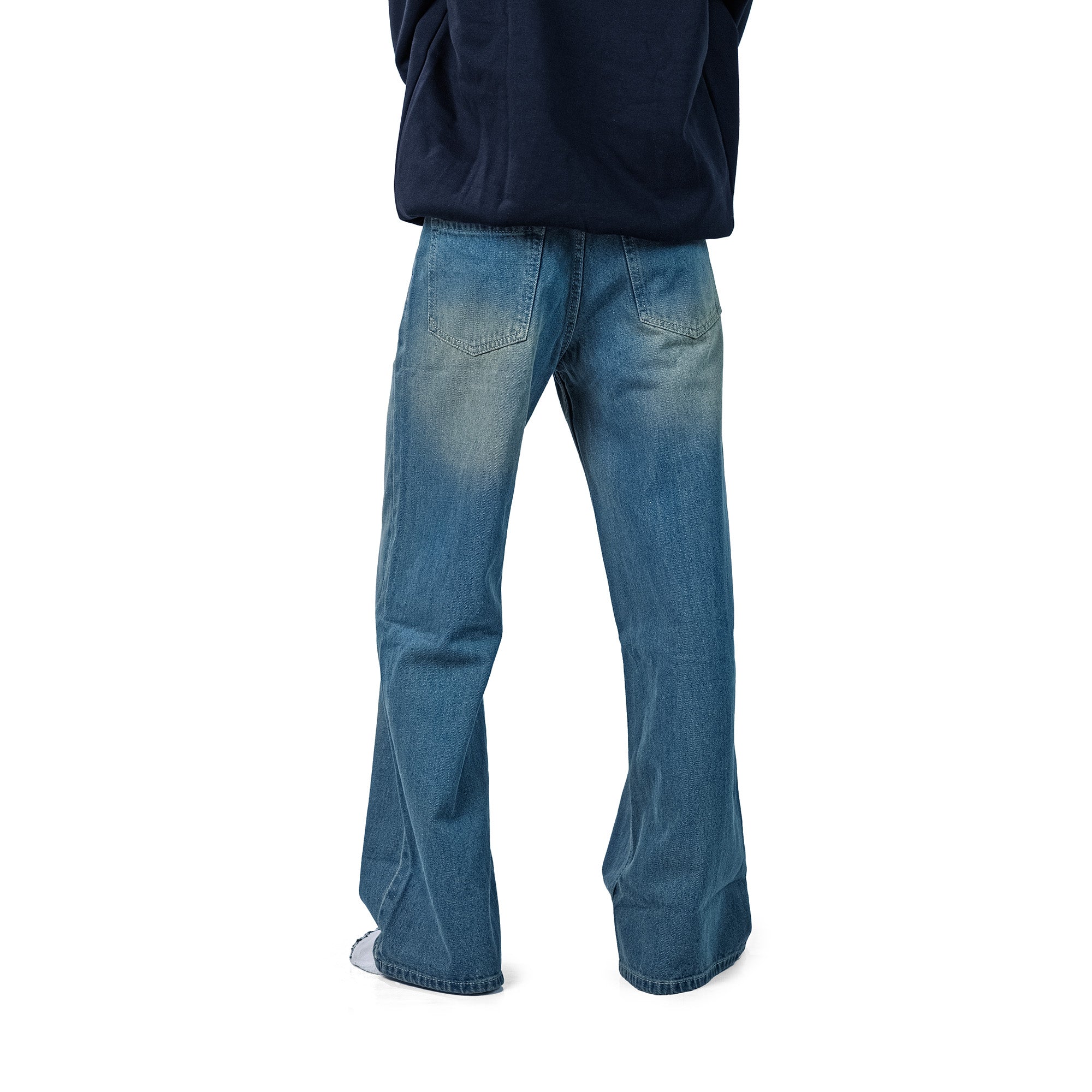 WIDE LEG JEANS – VINTAGE YELLOWISH