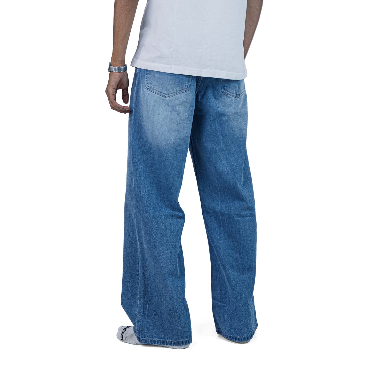 WIDE LEG JEANS – CLASSIC BLUE