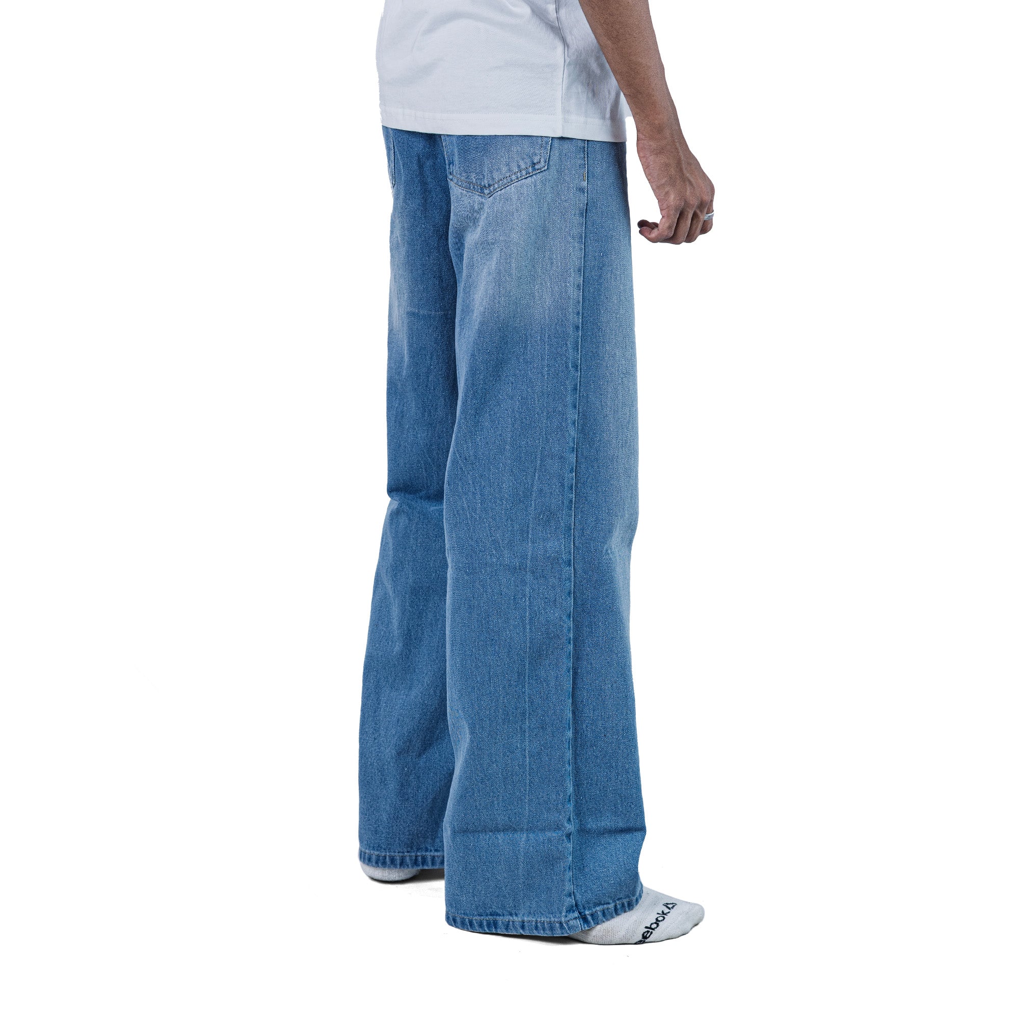 WIDE LEG JEANS – CLASSIC BLUE