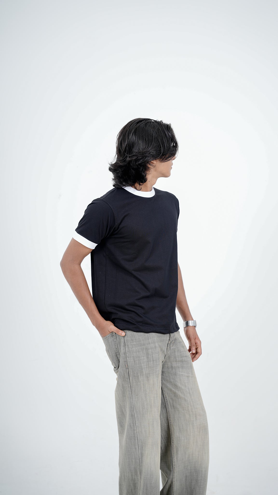 NORVICK Signature Ring Tee-Black