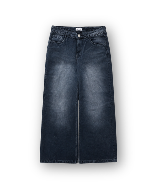 WIDE LEG JEANS – BLACK