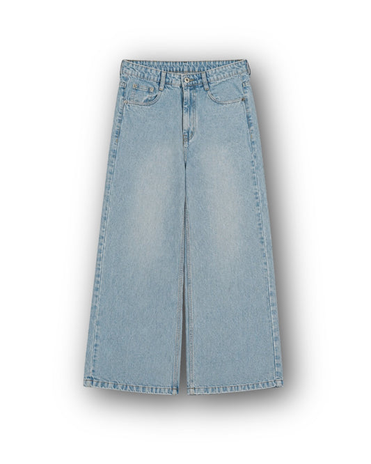 STRAIGHT FIT JEANS-LIGHT BLUE