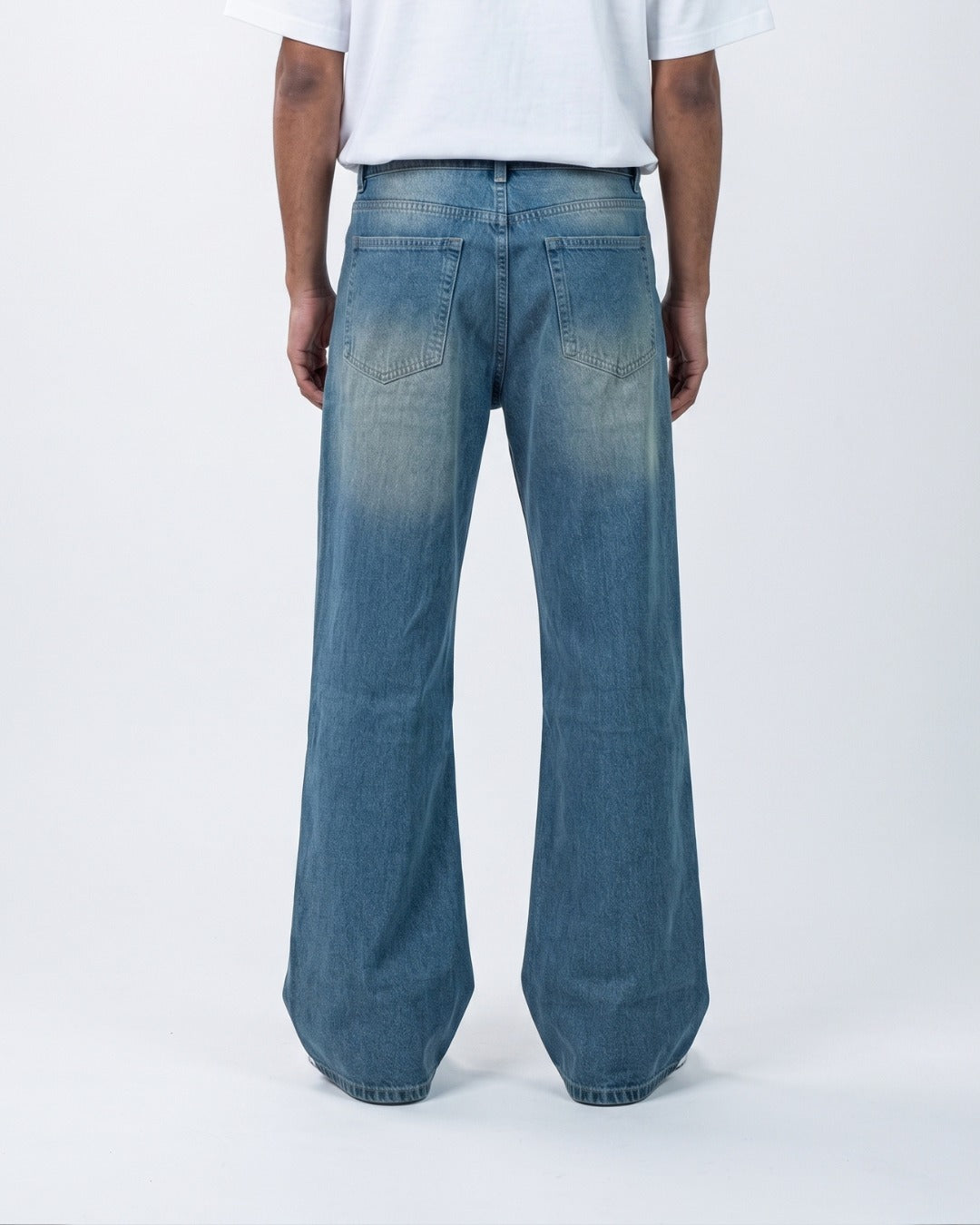 WIDE LEG JEANS – VINTAGE YELLOWISH