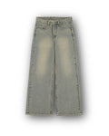 STRAIGHT FIT JEANS-YELLOW