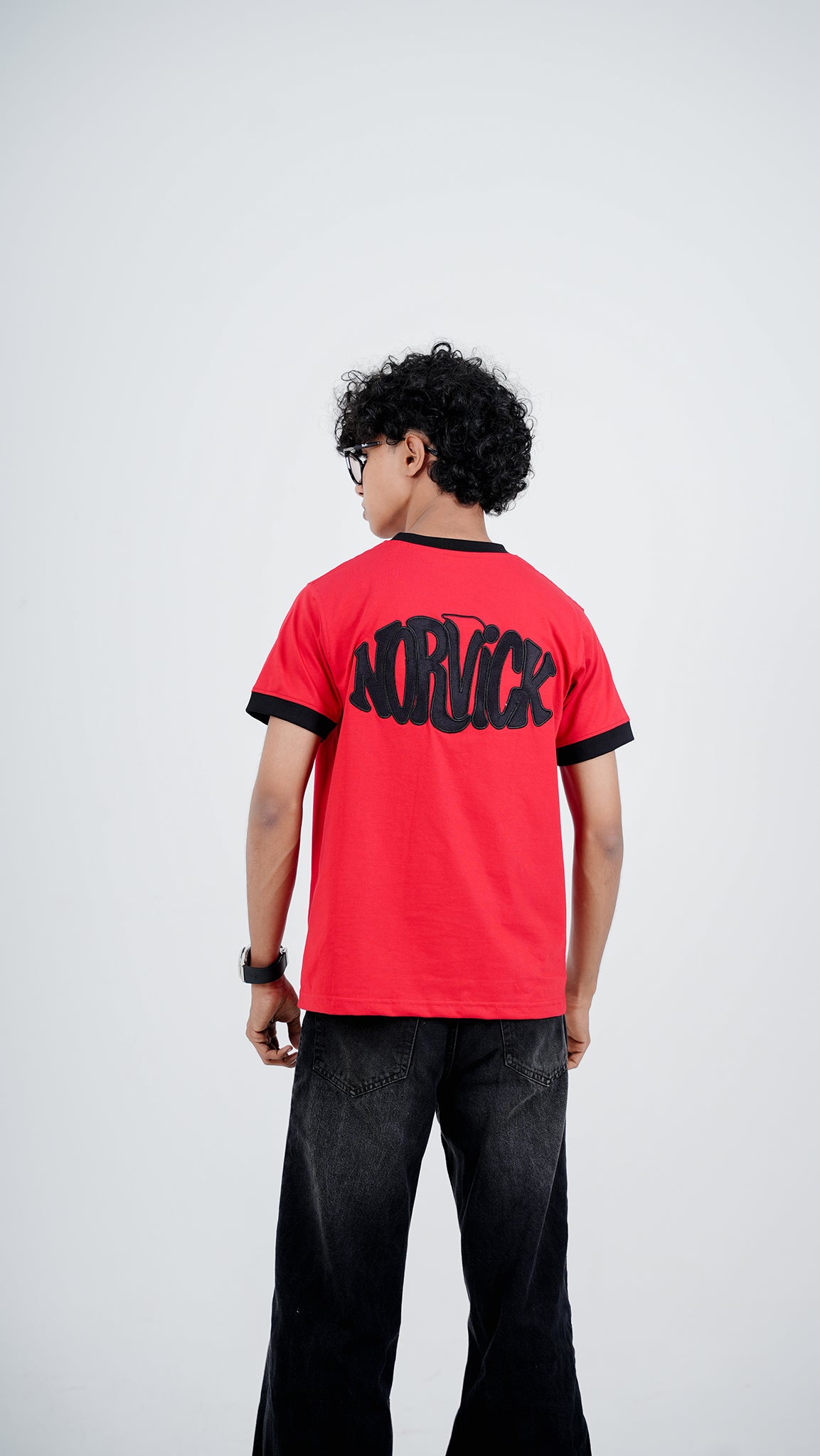 NORVICK Signature Ring Tee-Red
